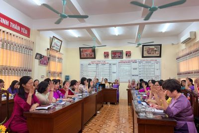 HỘI NGHỊ CÁN BỘ, CÔNG CHỨC, VIÊN CHỨC VÀ NGƯỜI LAO ĐỘNG TRƯỜNG THCS TRẦN BÍCH SAN PHƯỜNG NAM ĐỊNH NĂM HỌC 2025 – 2026!